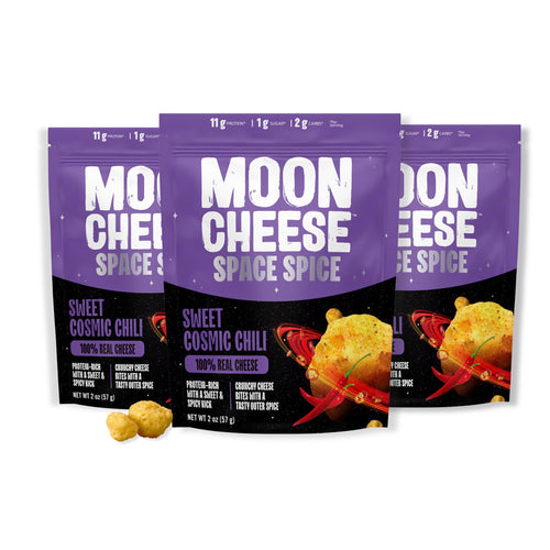 Moon Cheese Sweet Cosmic Chili Cheese Bites, 2 oz (Pack of 3)