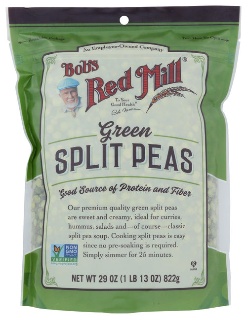 Bob's Red Mill Green Split Peas, 29 oz