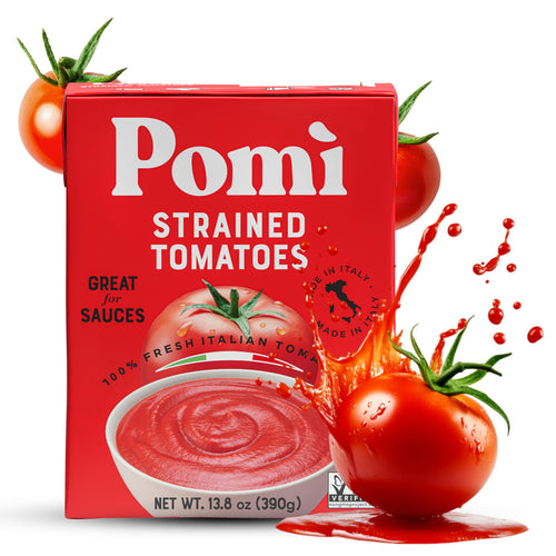 Pomì Strained Tomatoes, 13.8 oz (Pack of 12)