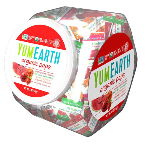 YumEarth Organic Pops Variety Pack, 6 oz (Pack of 5)