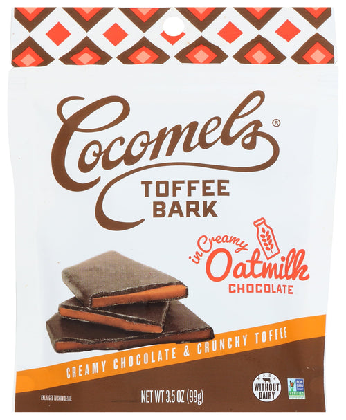 Toffee Oat Milk Chocolate Bark