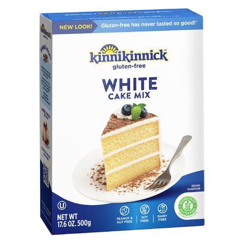 Kinnikinnick Gluten-Free White Cake Mix, 17.6 oz