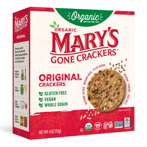 Mary's Gone Crackers Organic Original Crackers, 4 oz