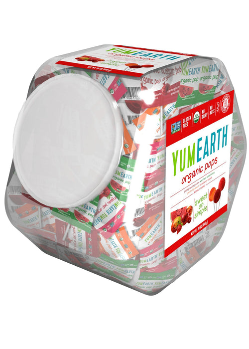 YumEarth Organic Lollipops, Assorted Flavors, 125 Count