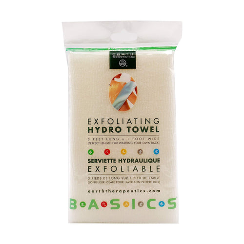 Earth Therapeutics Exfoliating Hydro Towel, Natural