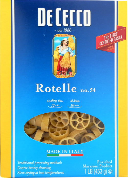 De Cecco Rotelle Pasta No. 54, 16 oz