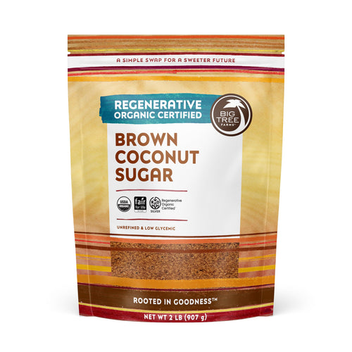 Big Tree Farms Organic Brown Coconut Sugar, 2 lb