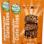 Heaven & Earth Chocolate Covered Date Bites with Hazelnut Croquant, 5.25 oz (Pack of 2)