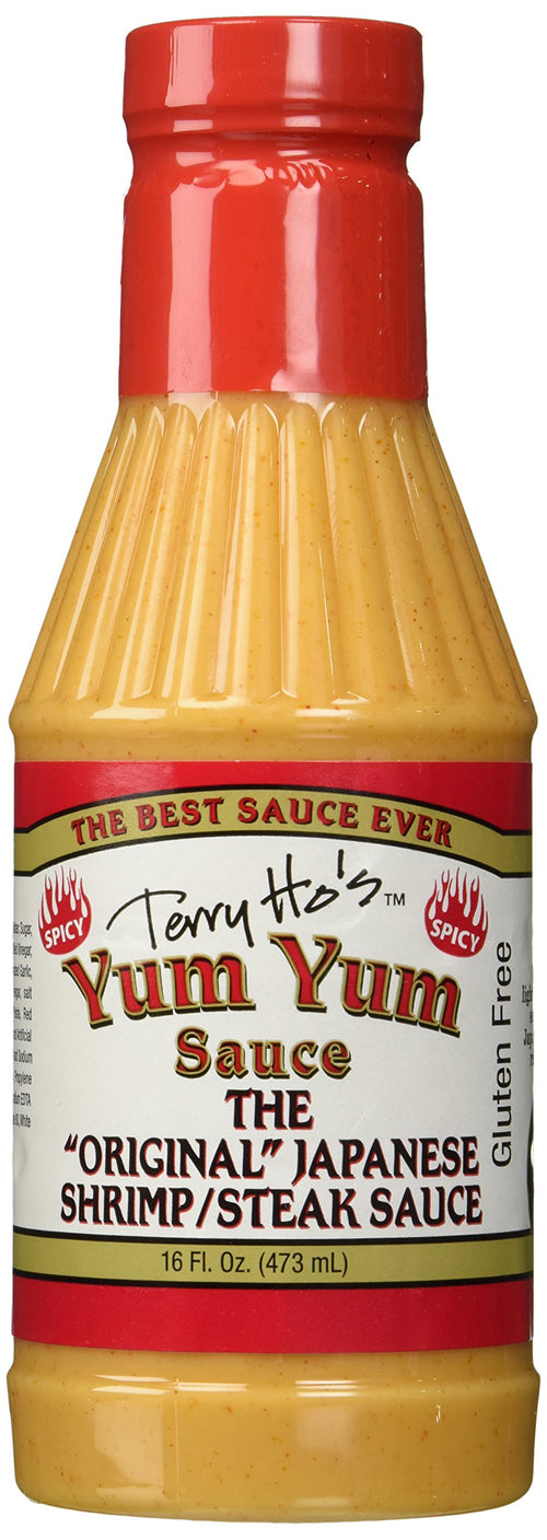 Terry Ho's Yum Yum Hot Steakhouse Sauce for Steak & Shrimp, 16 oz