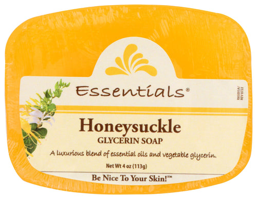 Clearly Natural Glycerine Soap Bar, Honeysuckle, 4 oz