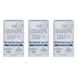 Grandpa's Epsom Salt Bar Soap, 4.25 oz (Pack of 3)
