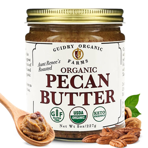 Organic Pecan Butter, Handmade in Small Batches
