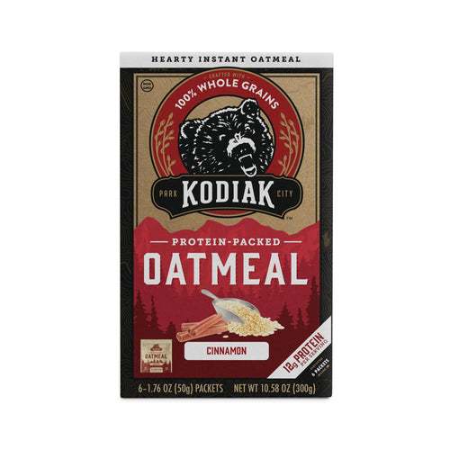 Kodiak Cakes Cinnamon Instant Oatmeal Packets, 6 Count
