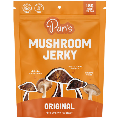 Pan's Original Mushroom Jerky, 2.2 oz