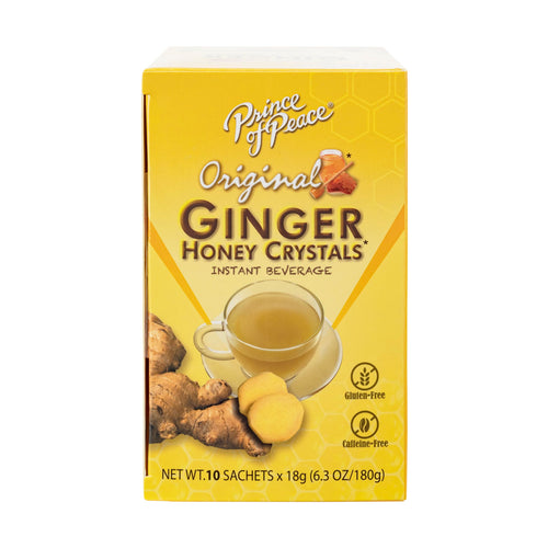Prince of Peace Instant Ginger Honey Crystals, 10 Count