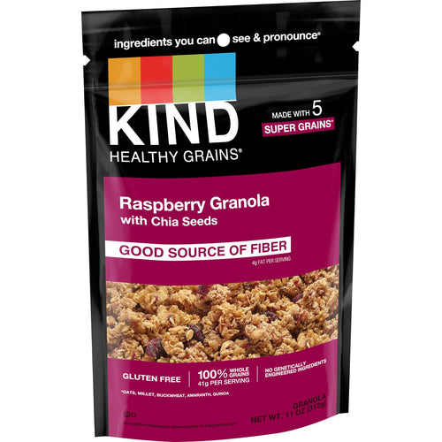 Kind Granola Clusters, Raspberry Chia Seeds, 11 oz