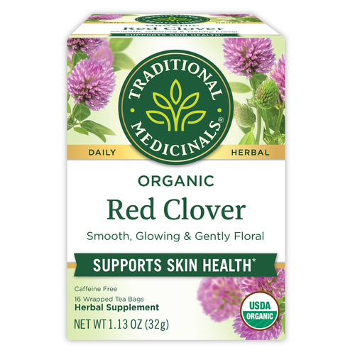 Traditional Medicinals Organic Red Clover Tea, 16 Tea Bags
