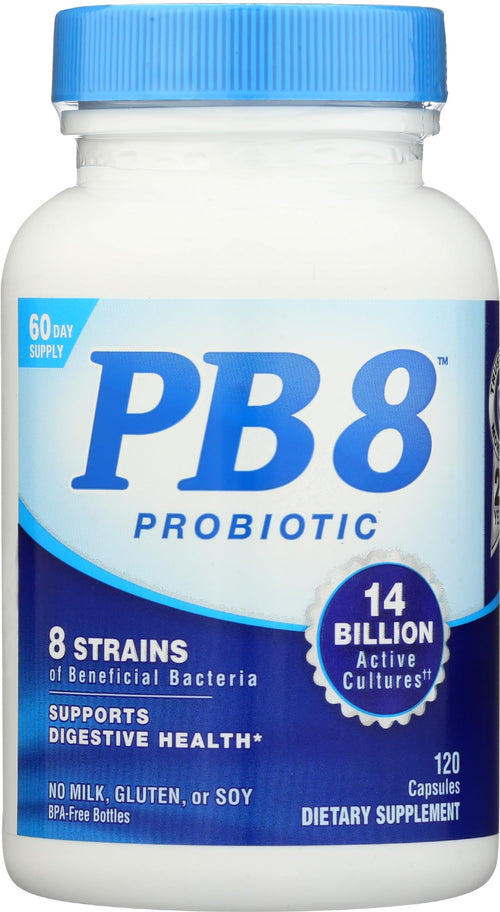 Nutrition Now PB 8 Probiotic 8 Strain, 120 Count