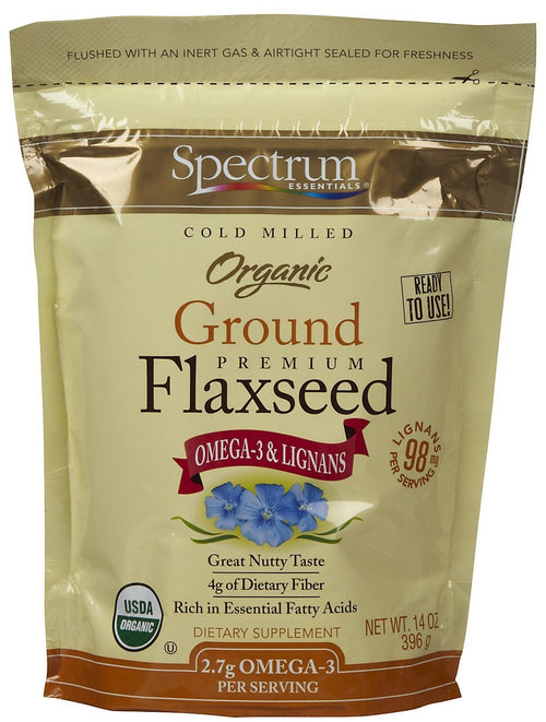 Spectrum Ground Flaxseed, 14 oz