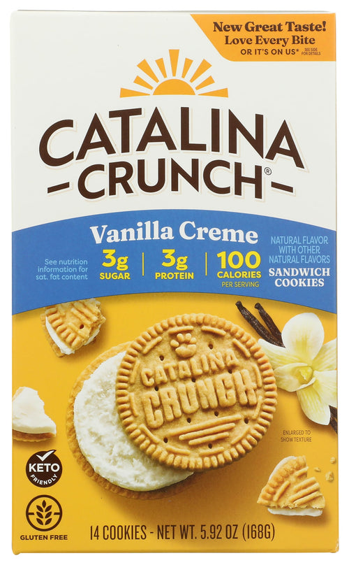 Catalina Crunch Vanilla Creme Sandwich Cookies, 5.9 oz