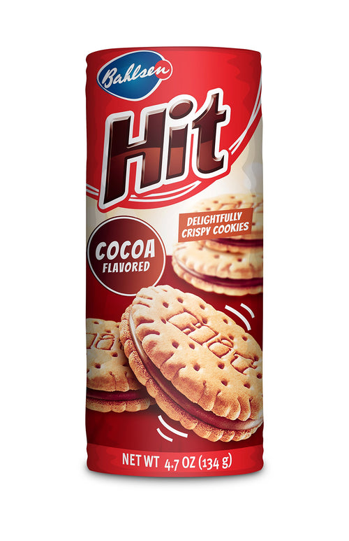Bahlsen Hit Cocoa Creme Cookies, 134 g
