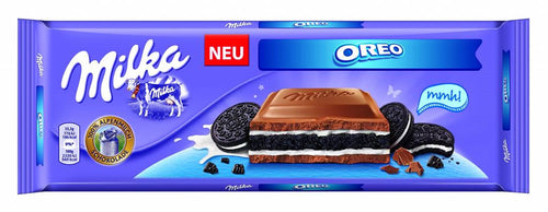 Milka Oreo Chocolate Bar, 300 g