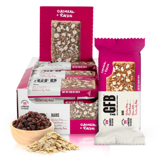 Oatmeal Raisin Protein Bars, 12 Count