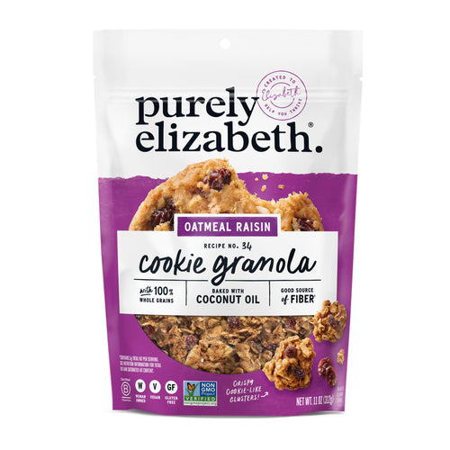 Purely Elizabeth Cookie Granola, Oatmeal Raisin, 11 oz