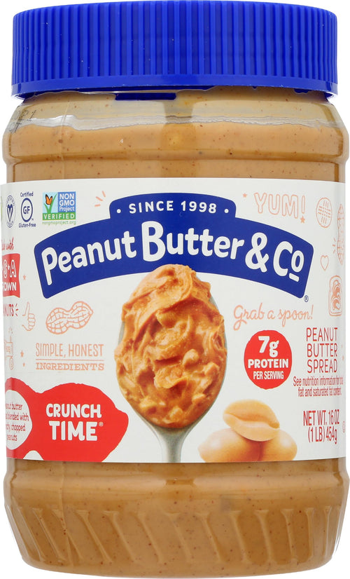 Peanut Butter and Co. Crunch Time Peanut Butter, 16 oz