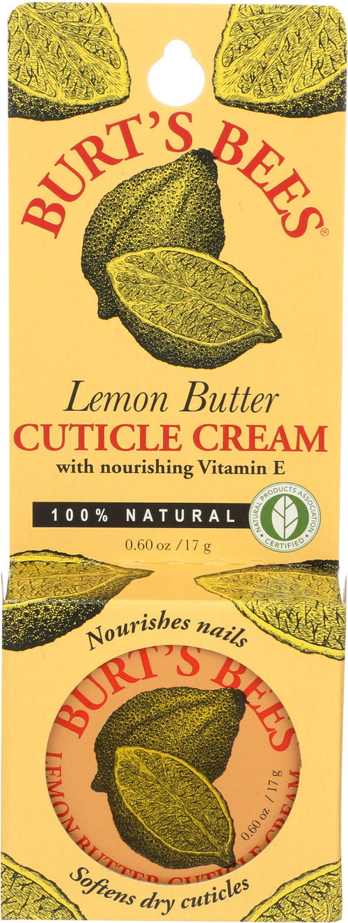 Burt's Bees Lemon Butter Cuticle Cream, 0.6 oz