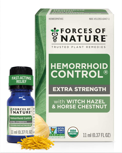Forces of Nature Hemorrhoid Control Extra Strength Oil