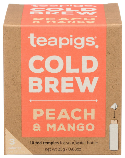Teapigs Cold Brew Peach Mango Tea, 0.88 oz
