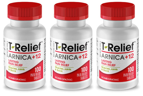 T-Relief Pain Relief Tablets, 100 Count (Pack of 3)
