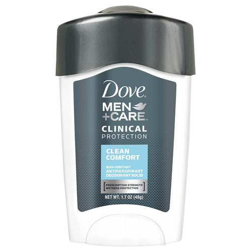 Dove Men+Care Clinical Protection Antiperspirant, Clean Comfort, 1.7 oz