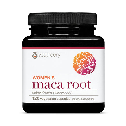 Youtheory Women's Maca Root, 120 Vegetarian Capsules