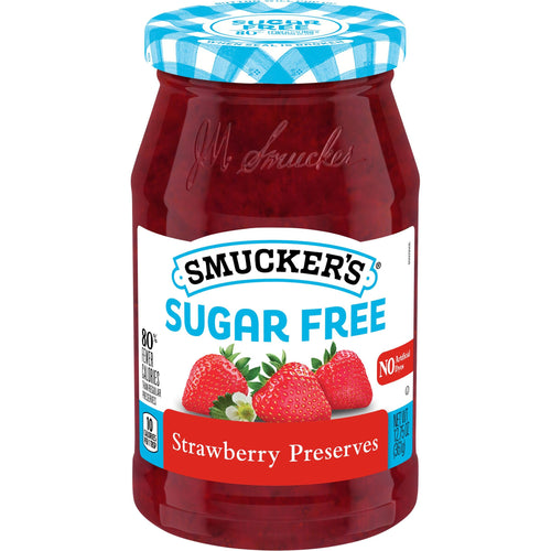 Smucker's Sugar Free Strawberry Preserves, 12.75 oz Jar