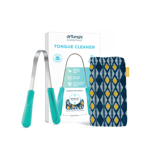Dr. Tung's Stainless Steel Tongue Scraper