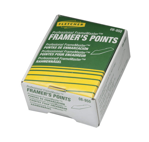 Fletcher-Terry Framers Stacked Points 08-950, Silver, 5/8 in