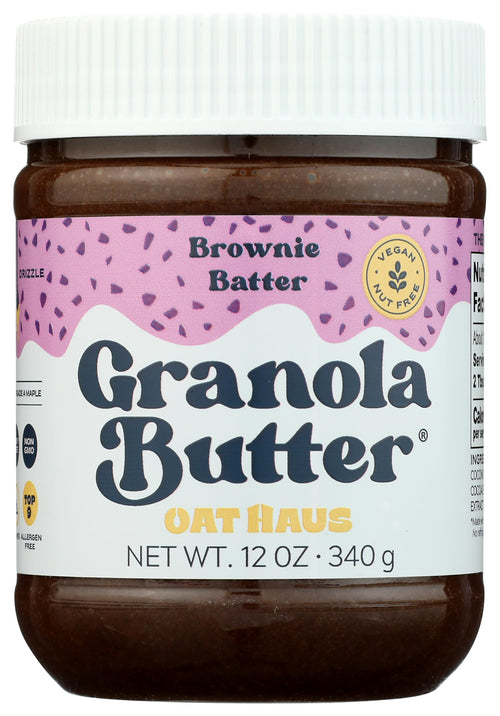 Oat Haus Brownie Batter Granola Butter, 12 oz