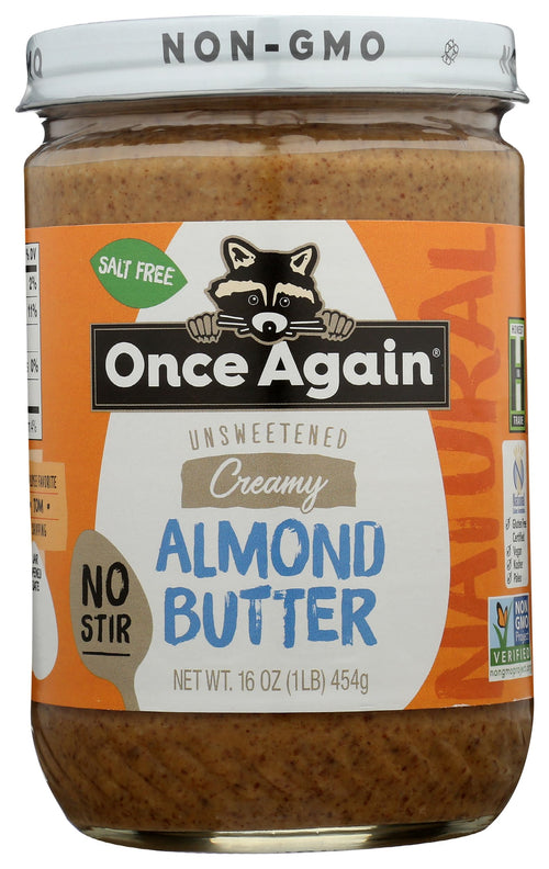 Once Again Classic Natural Almond Butter, 16 oz