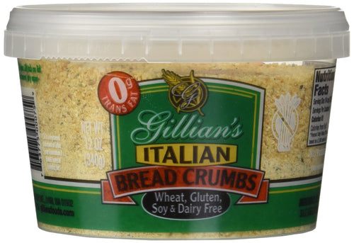 Gillian's Foods Gluten Free Italian Bread Crumbs, 12 oz