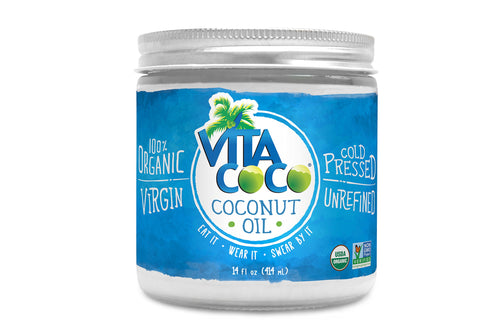 Vita Coco Unrefined Organic Coconut Oil, 14 oz (Pack of 6)