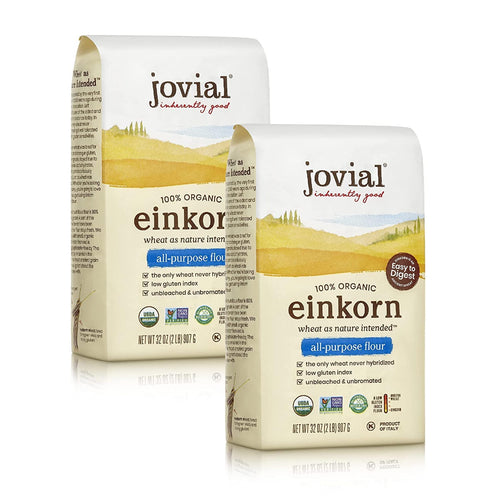 Jovial Organic Einkorn Flour, 32 oz (Pack of 2)