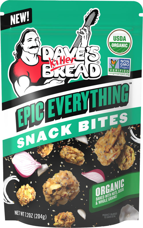 Dave's Killer Bread Epic Everything Organic Snack Bites, 7.2 oz