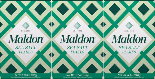 Maldon Sea Salt, 250 g (Pack of 3)
