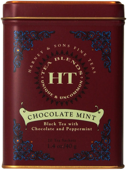 HT Chocolate Mint Tea, 20 Bags (Pack of 4)