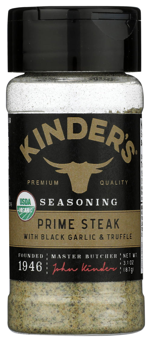 Kinder's Organic Prime Steak Seasoning, 3.1 oz