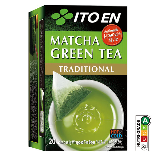 ITO EN Traditional Matcha Green Tea, 20 Count