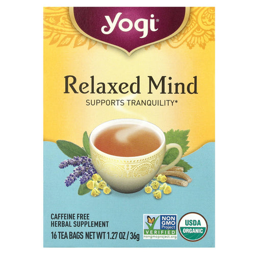 Yogi Relaxed Mind Tea, 16 Tea Bags