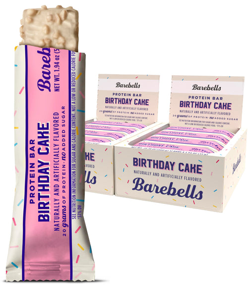 Barebells Protein Bars, Birthday Cake, 55 g, 24 Bars
